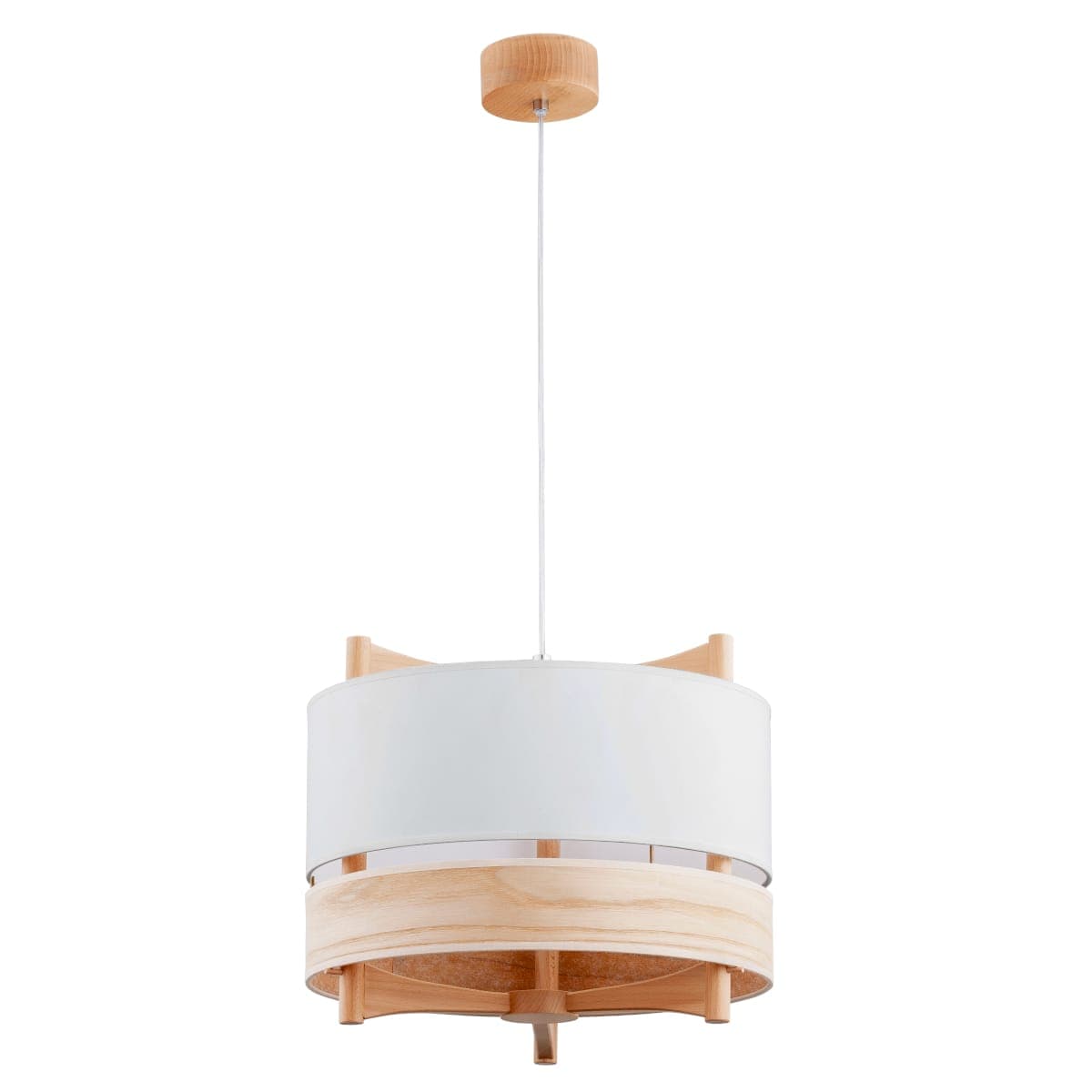 Lustra Pendul Alfa Galdi Duet Lemn 1xE27