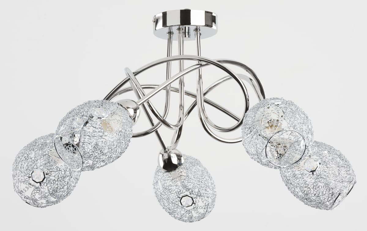 Lustra Alfa Vera Chrome 5xE14