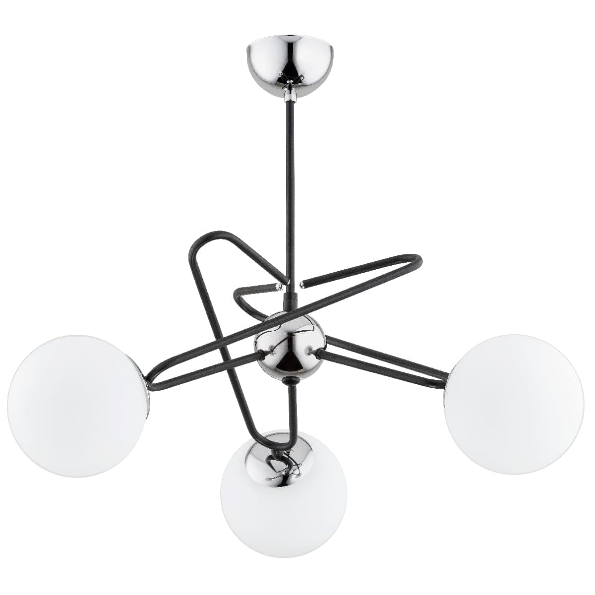 Lustra Alfa Sagito Chrome 3xE14