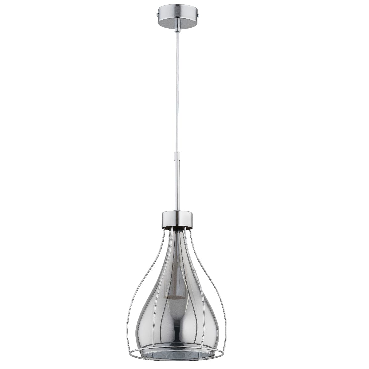 Lustra Pendul Alfa Lotar Chrome 1xE27