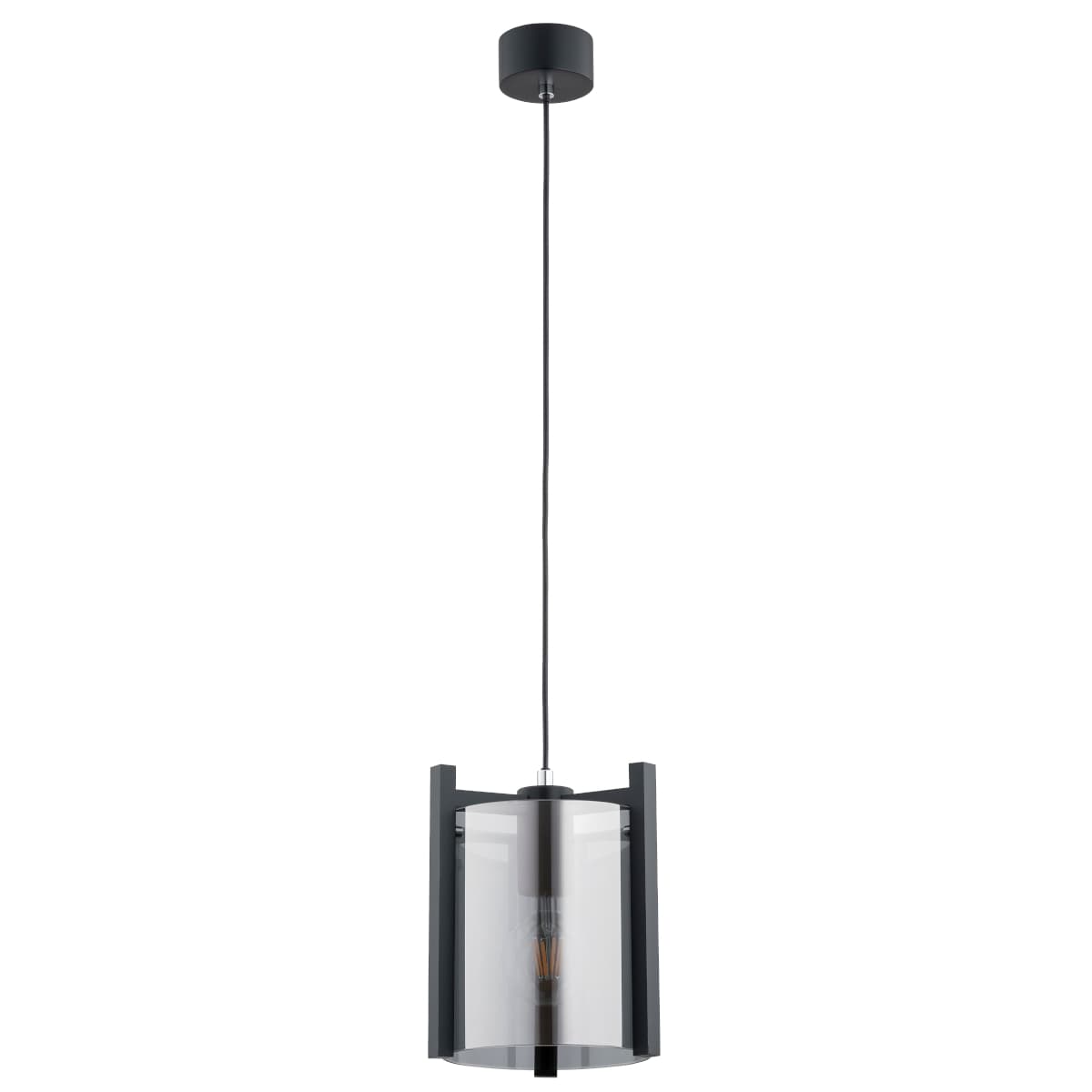 Lustra Pendul Alfa Lozana Lemn 1xE27