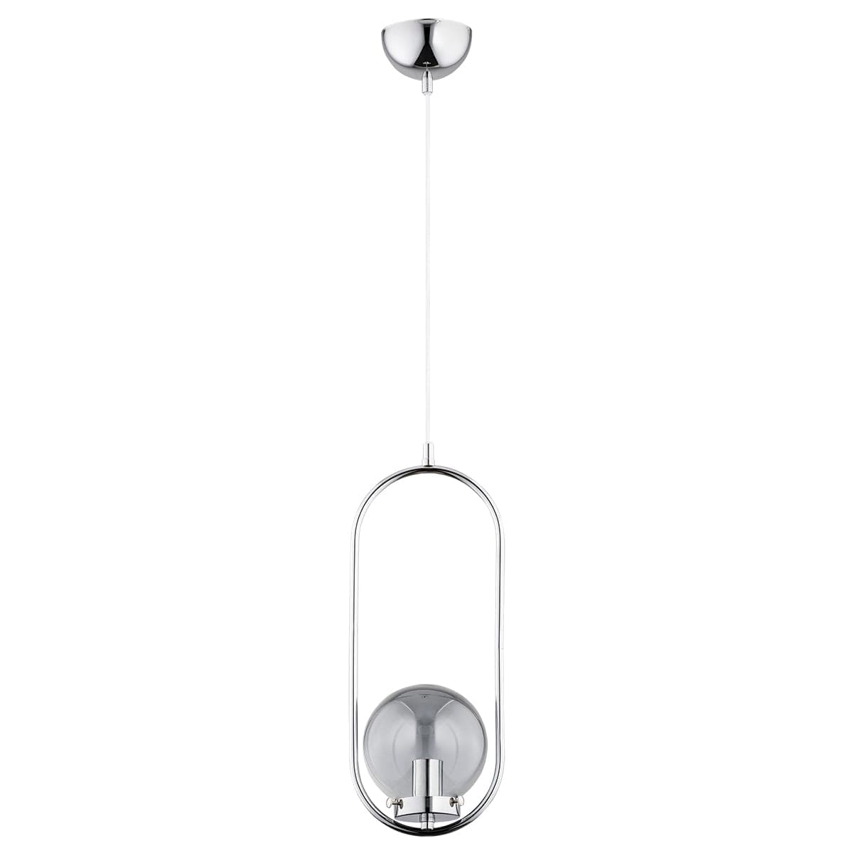 Lustra Pendul Alfa Oval Chrome 1xE14