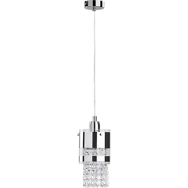 Lustra Pendul Alfa Bruno Chrome 1xE27