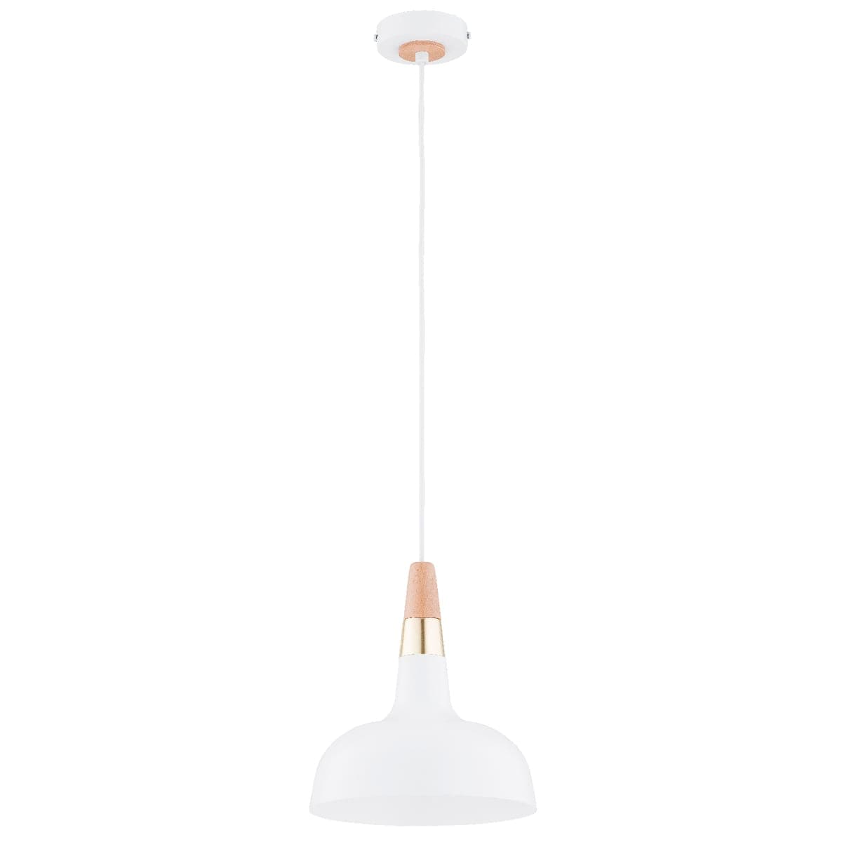Lustra Pendul Alfa Rodos Alba 1xE27