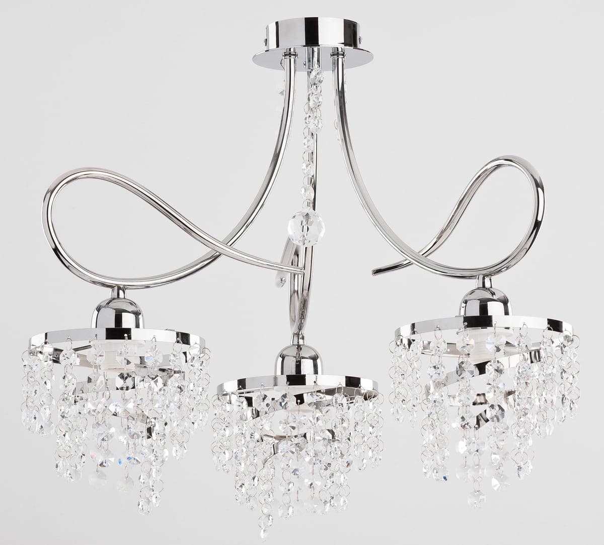 Lustra Alfa Diana Chrome 3xE14