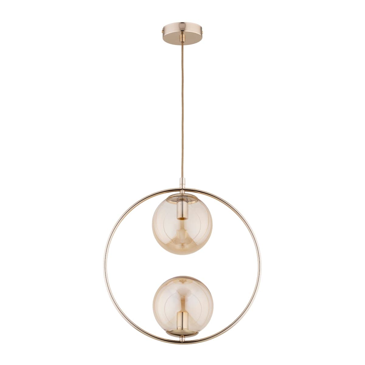 Lustra Pendul Alfa Adino 54 Aurie 2xE14