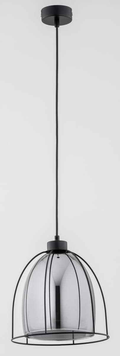 Lustra Pendul Alfa Marx Neagra 1xE27