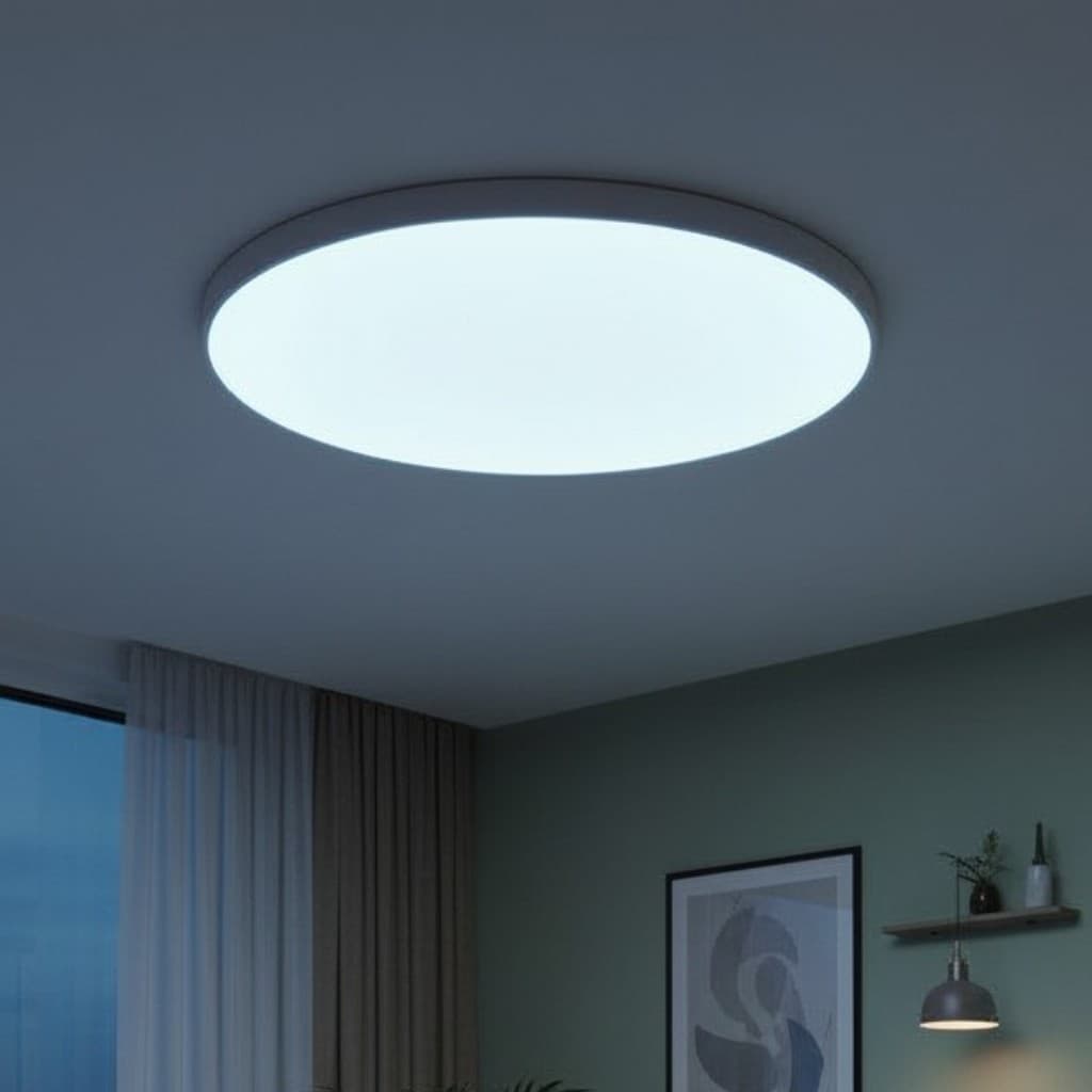 Plafoniera LED Versa IP40 Rama Alba, 40W, 500x27mm, 3000-6500K