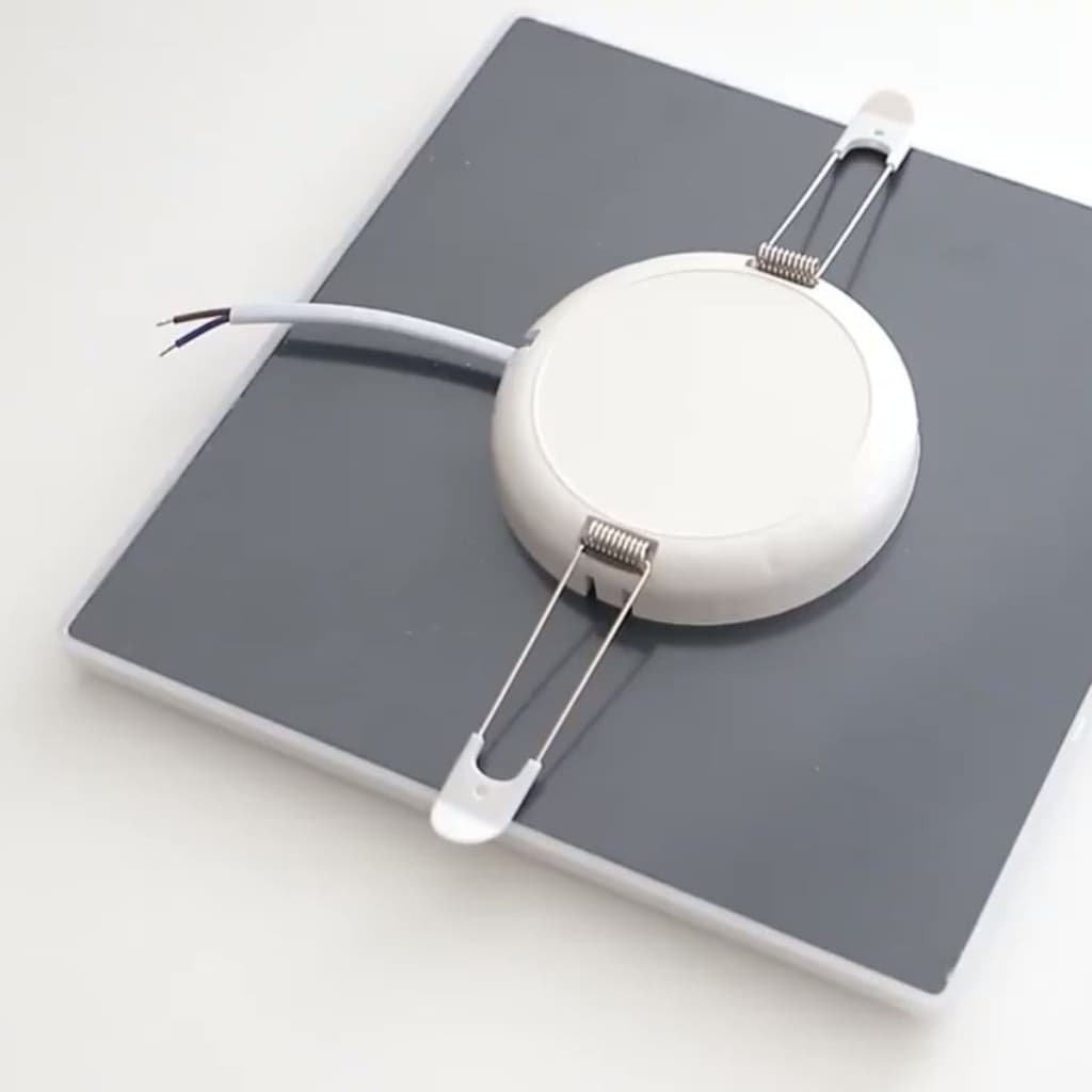 Spot Led Luna fara rama, 120x120mm, 14W=130W, 6000K, lumina rece, 3+1GRATIS
