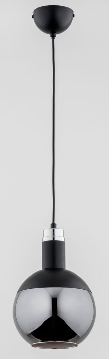 Lustra Pendul Alfa Celest Neagra 1xE27