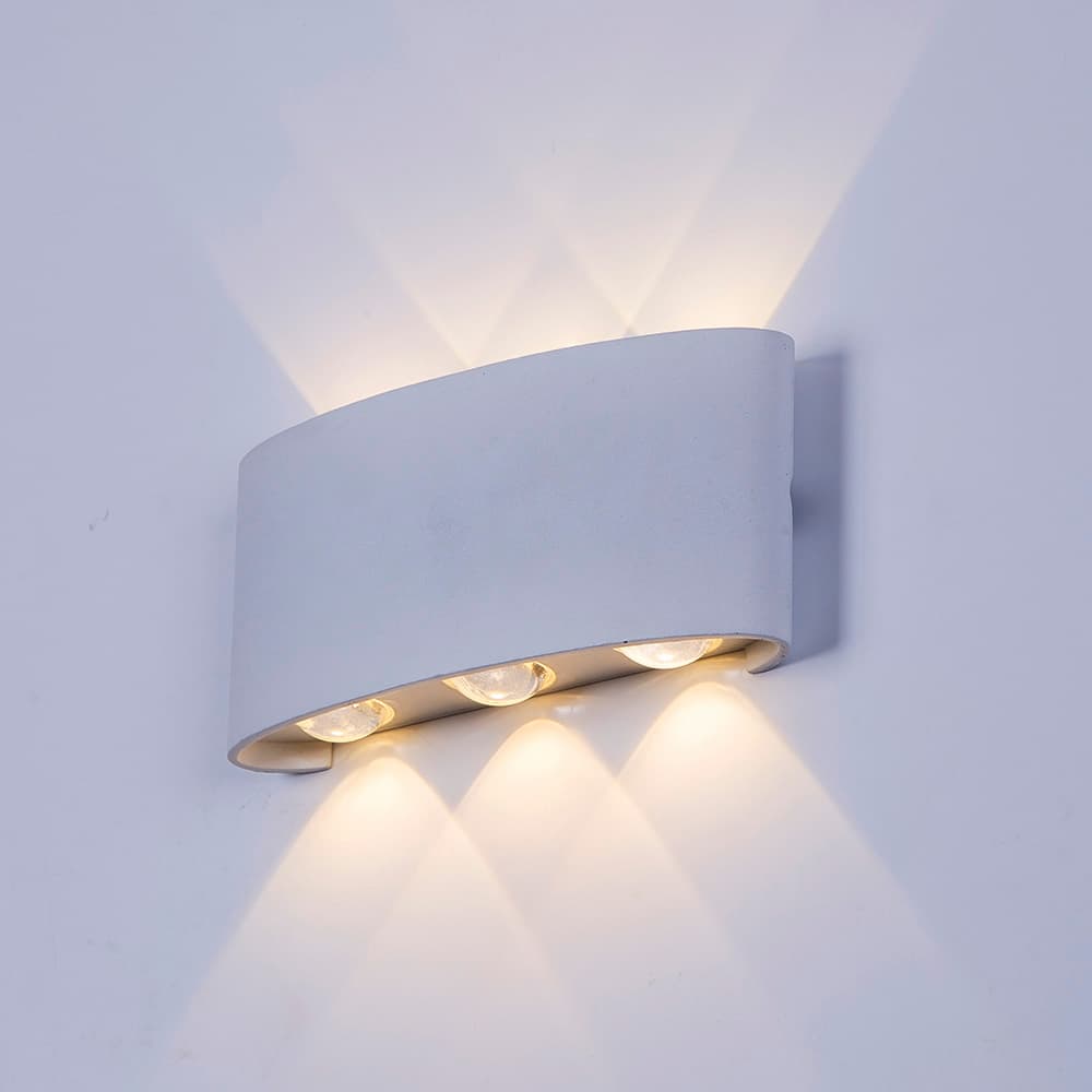 Aplica LED Perete Lumaro 6w 420lm 3000k Negru