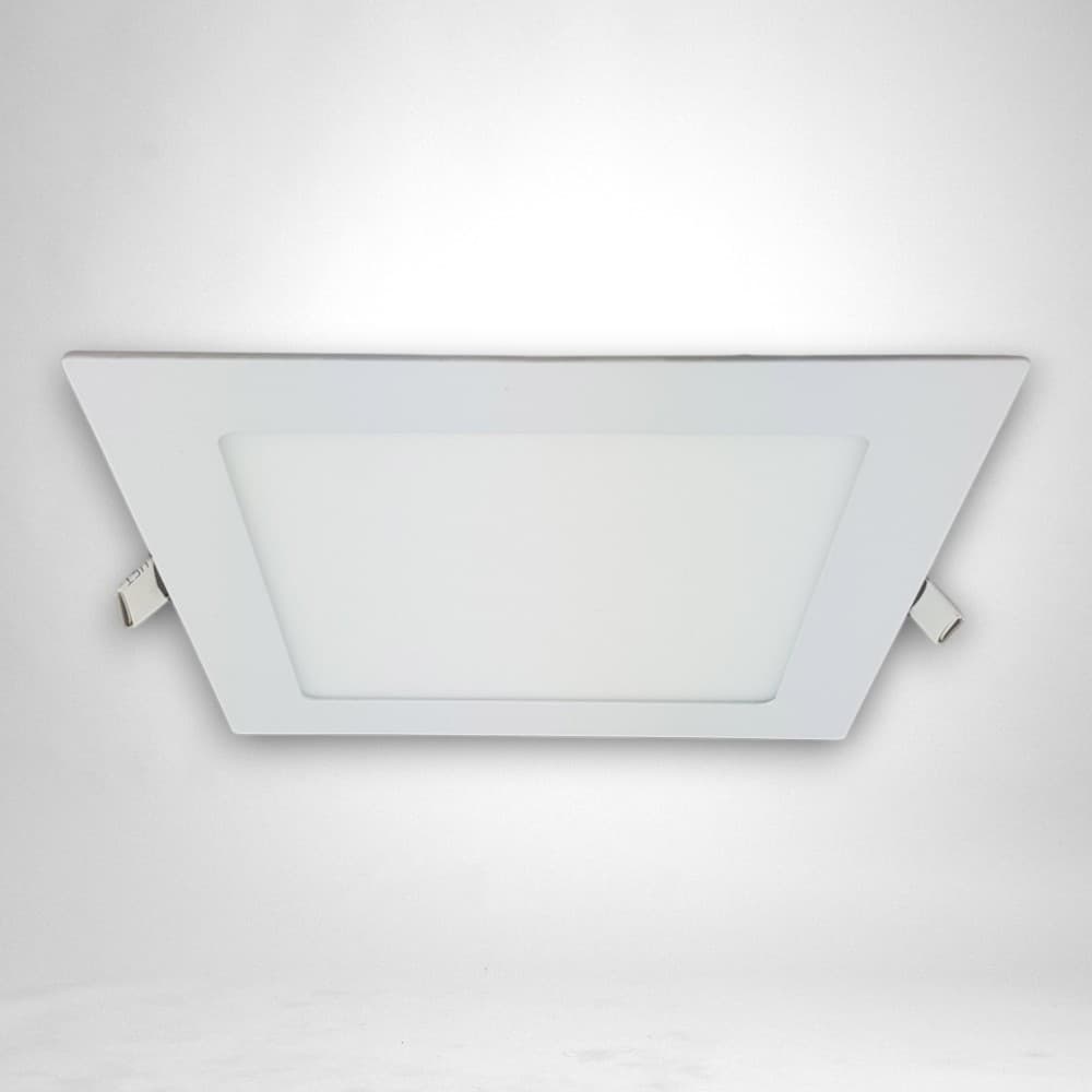Spot Led Slim Patrat 225x225mm, 18W=150W, 4100K, lumina neutra