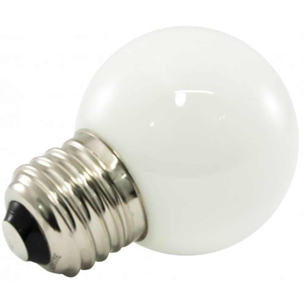 Bec LED 1W E27 model glob G45  Lumina Rece 6500K