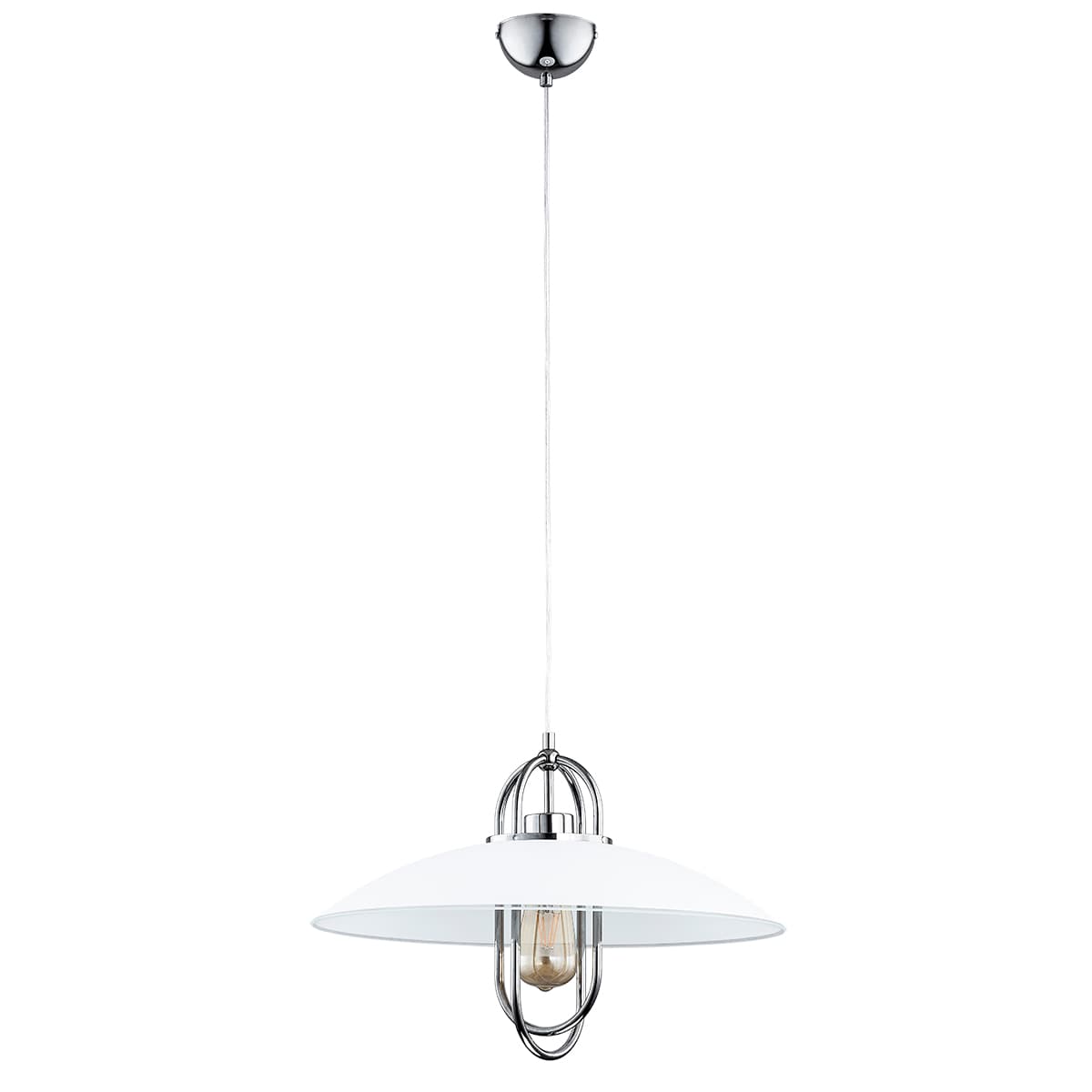 Lustra Pendul Alfa Salix Chrome 1xE27