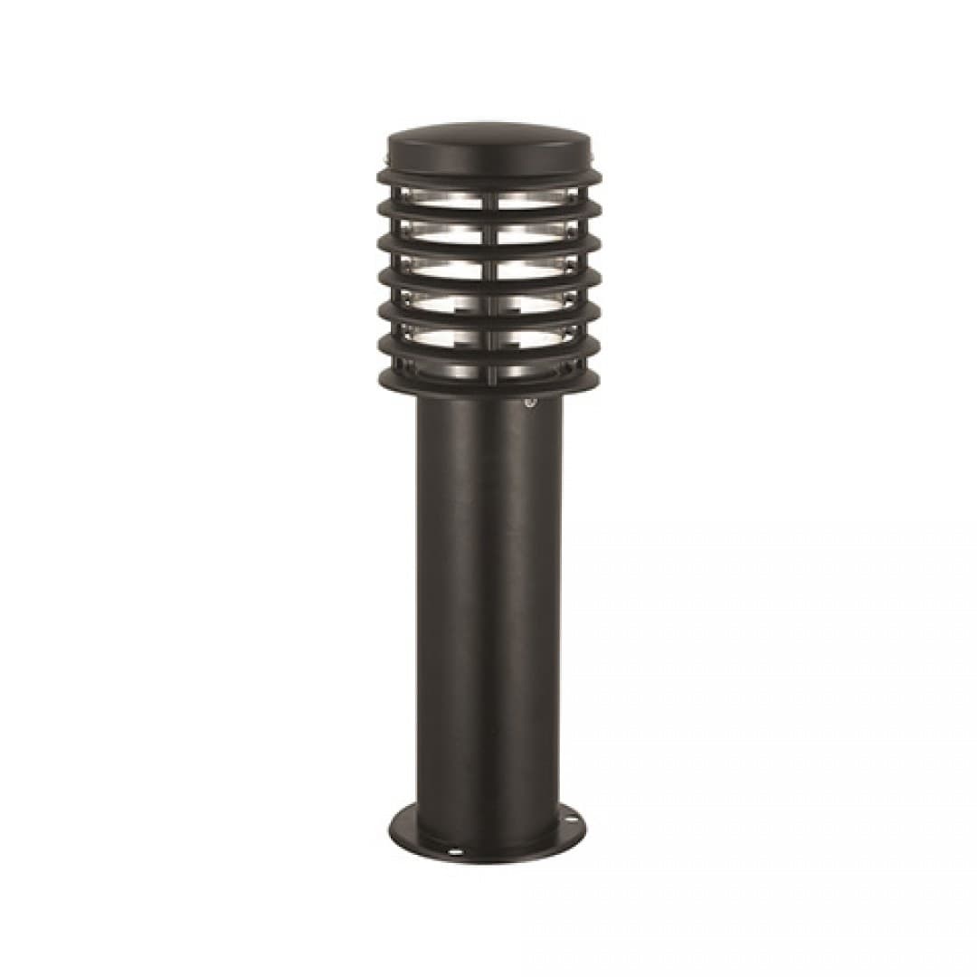 Stalp de gradina negru, 1XE27, 500X150mm