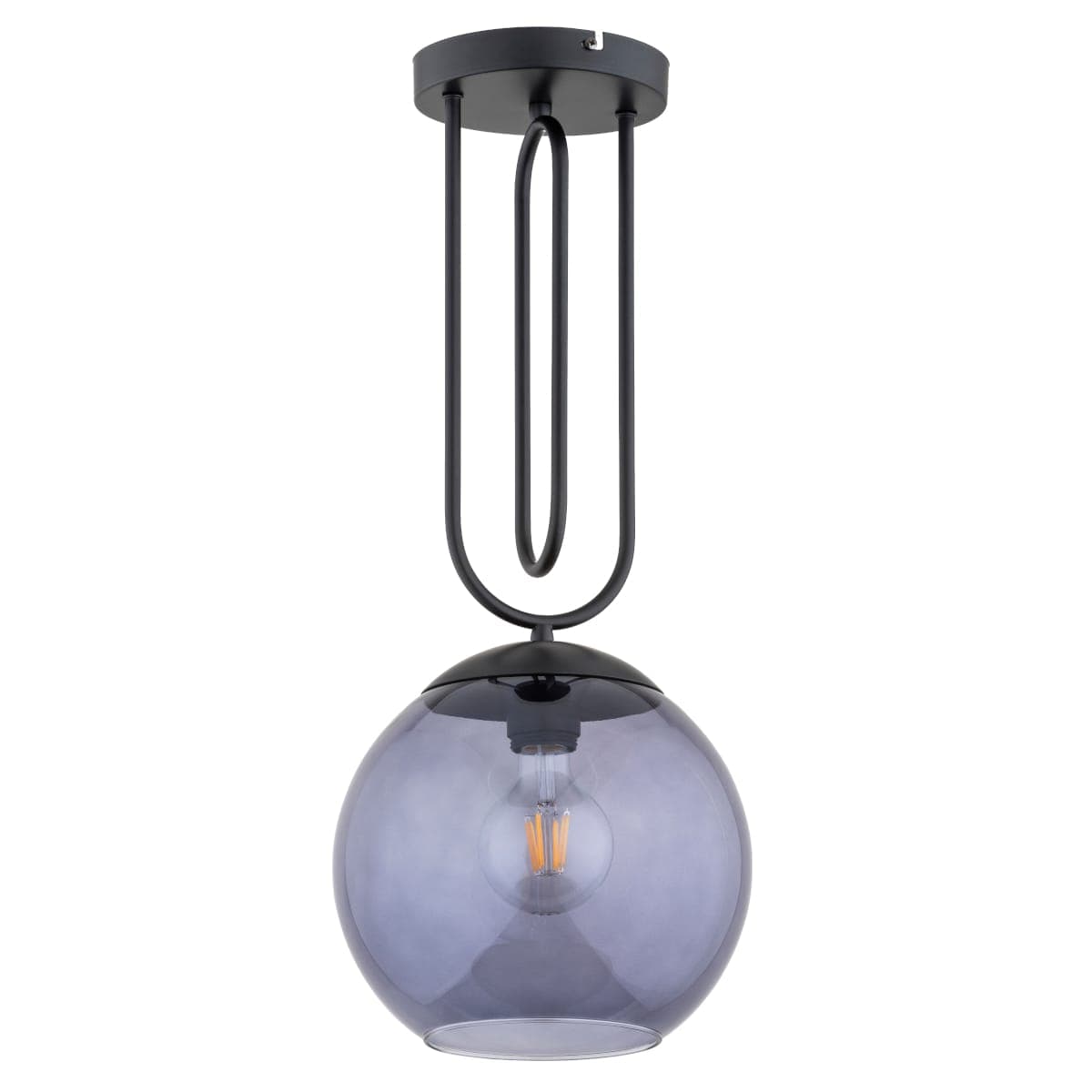 Lustra Alfa Rita Graphite 1xE27