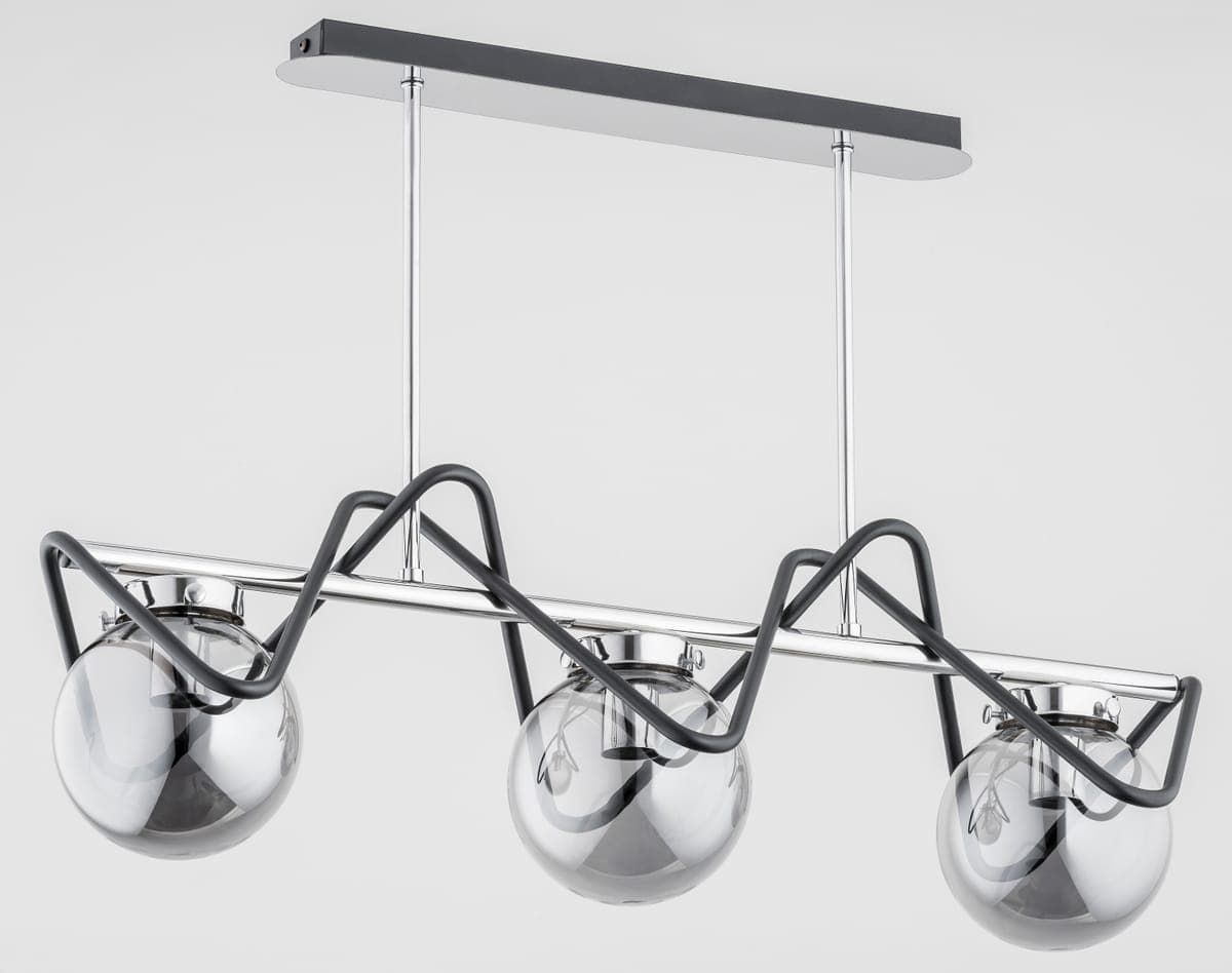 Lustra Pendul Alfa Sagito Ponte Chrome 3xE14