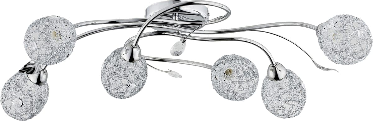 Lustra Alfa Orlean Chrome 6xE14
