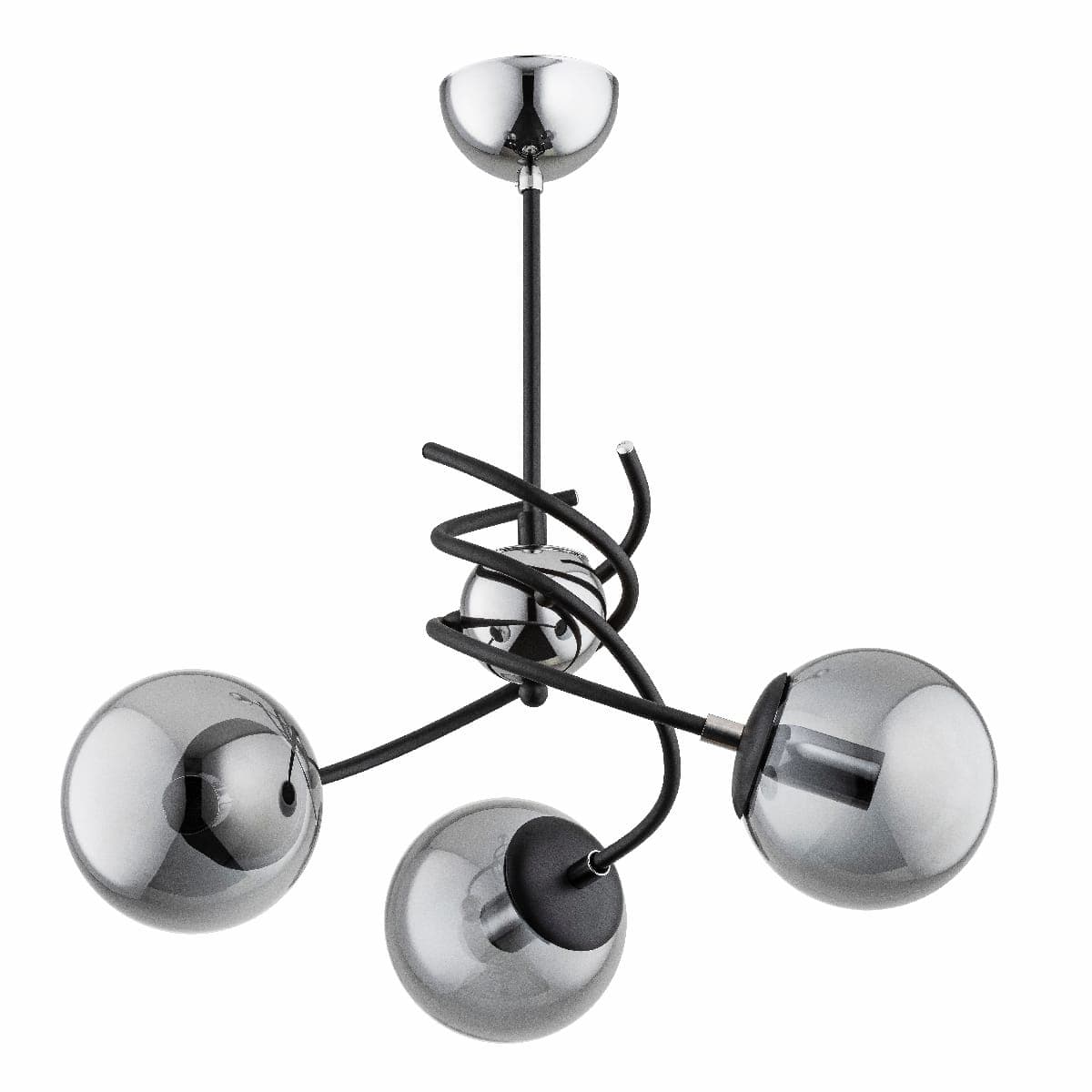 Lustra Alfa Salsa Neagra 3xE14