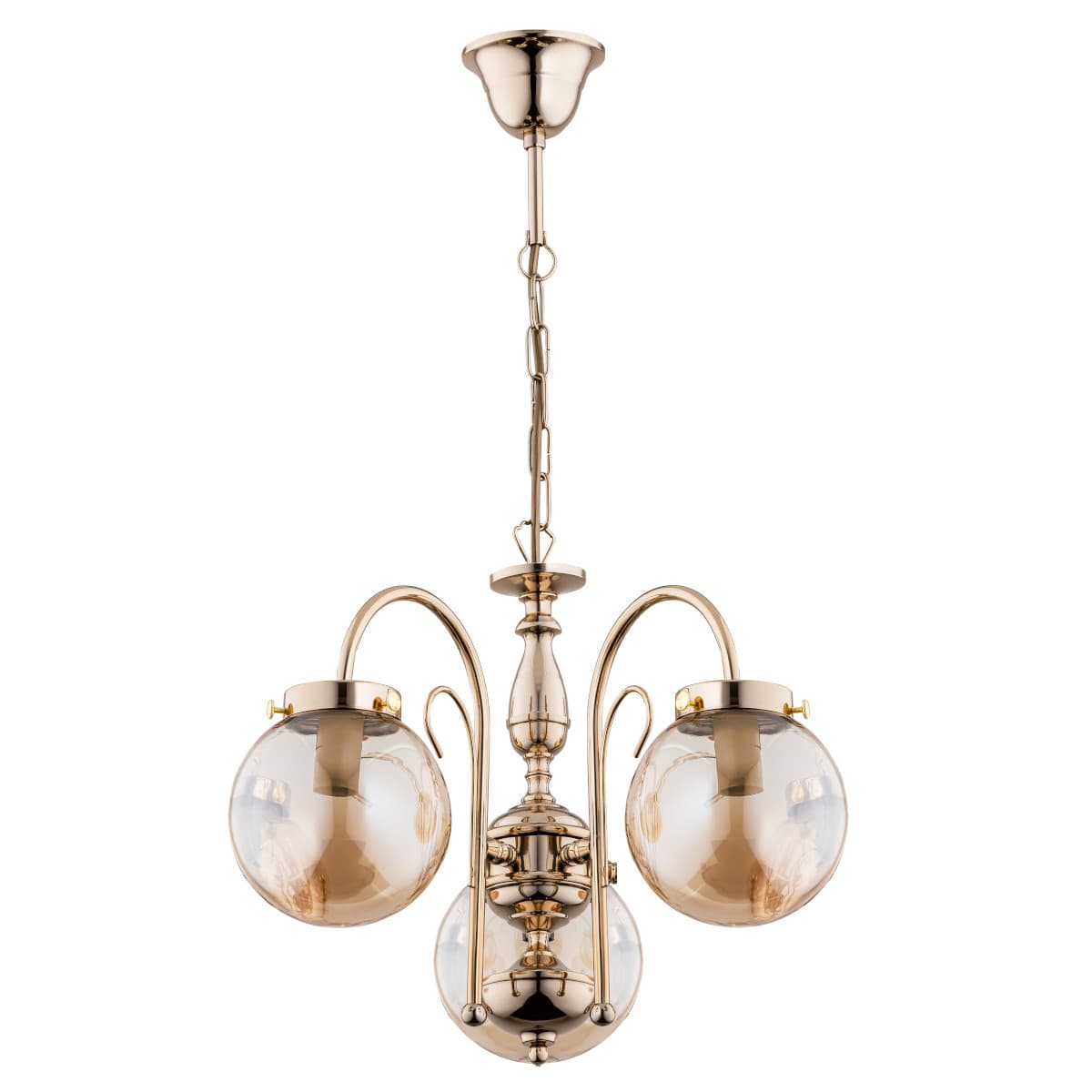 Candelabru Alfa Hero Auriu 3xE14