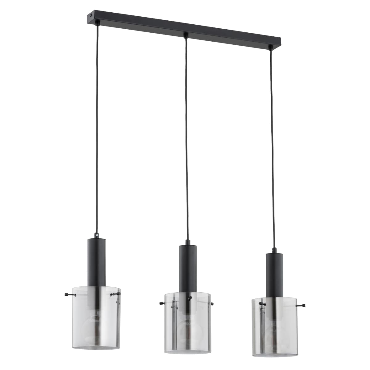 Lustra Pendul Alfa Celia Neagra 3xE27