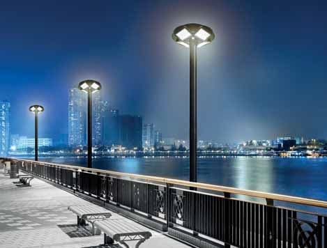 Lampa stradala solara,360grade, 150W cu senzor de miscare si telecomanda