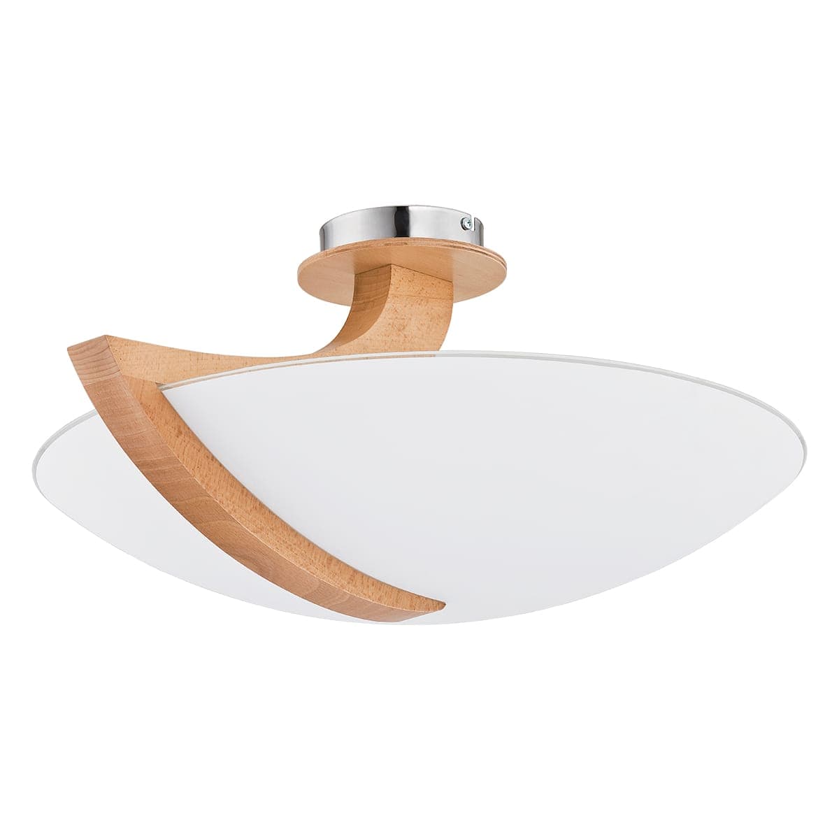 Lustra Alfa Calmi Ampla Lemn 3xE14