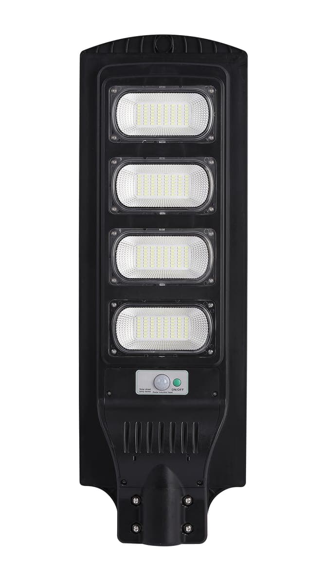 Corp Stradal  cu Panou Solar Monocristalin Integrat si telecomanda -  200W/6400k