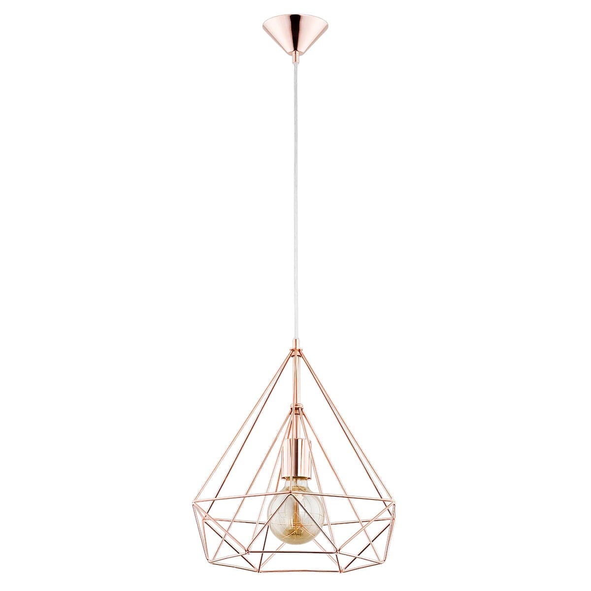 Lustra Pendul Alfa Basket Ii Neagra 1xE27