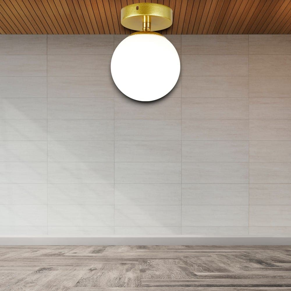 Lustra Cu Dulie si Abajur Aurie Mira I, 15 x 18cm, 1xE27 max 10W
