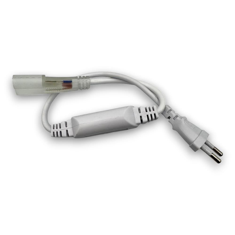 ALIMENTATOR NEON FLEX CU STECHER 8X16MM 6 MM PIN