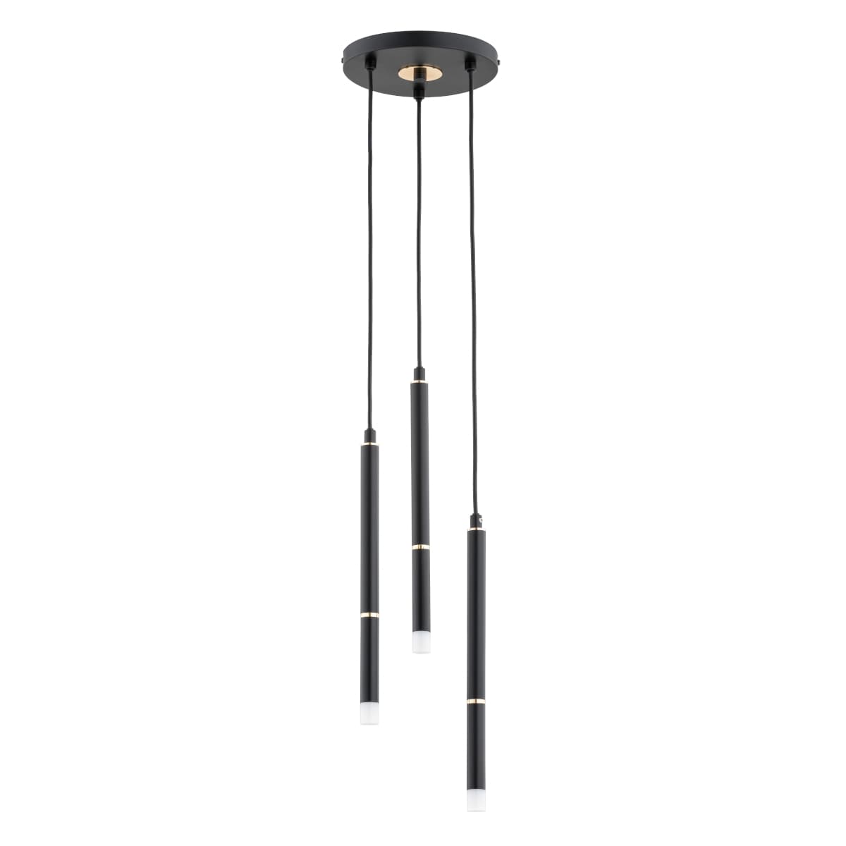 Lustra Pendul Alfa Desto Neagra & Aurie 3Xg9