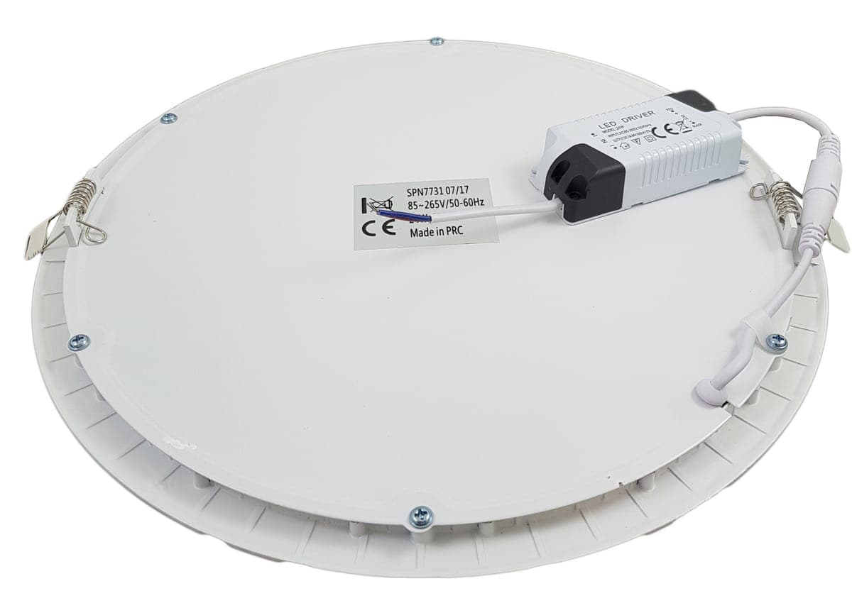 Spot Led Slim incastrat Ø300, 24W=200W, 4100K, lumina neutra