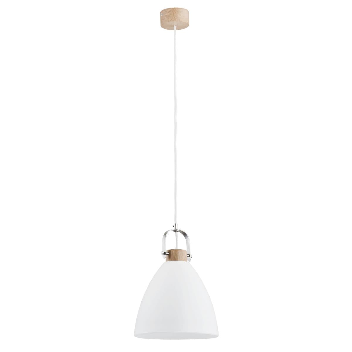 Lustra Pendul Alfa Hermina Lemn 1xE27