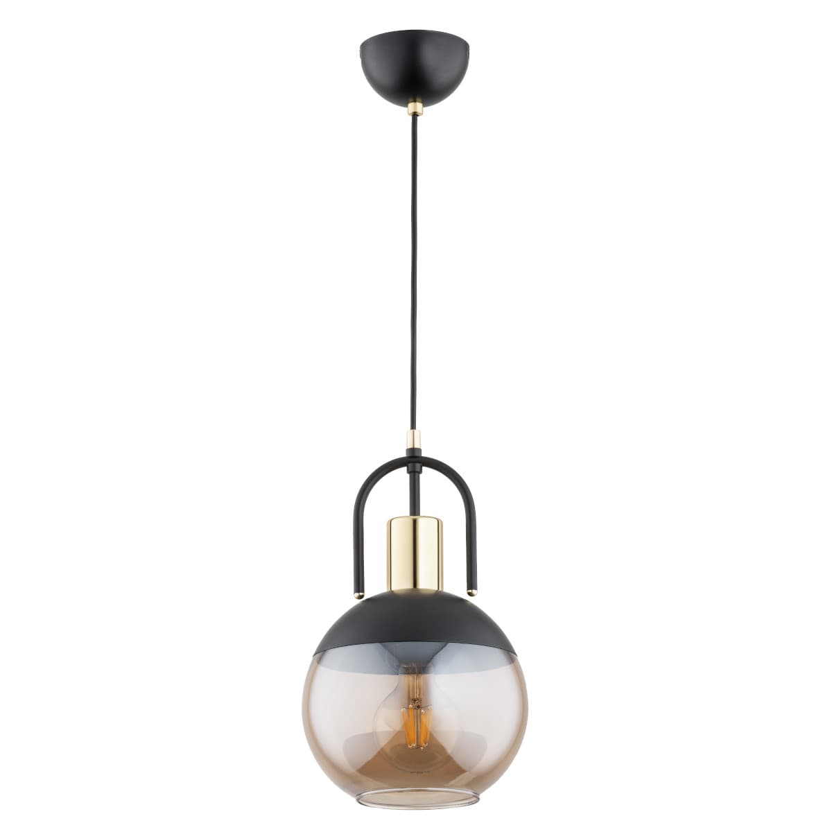 Lustra Pendul Alfa Celta Aurie 1xE27