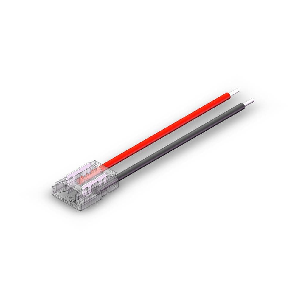 Conector alimentare banda led 8mm SMD+COB 12v/24v IP20