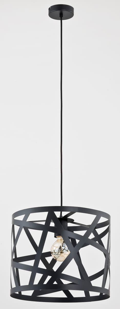 Lustra Pendul Alfa Agapa Neagra 1xE27