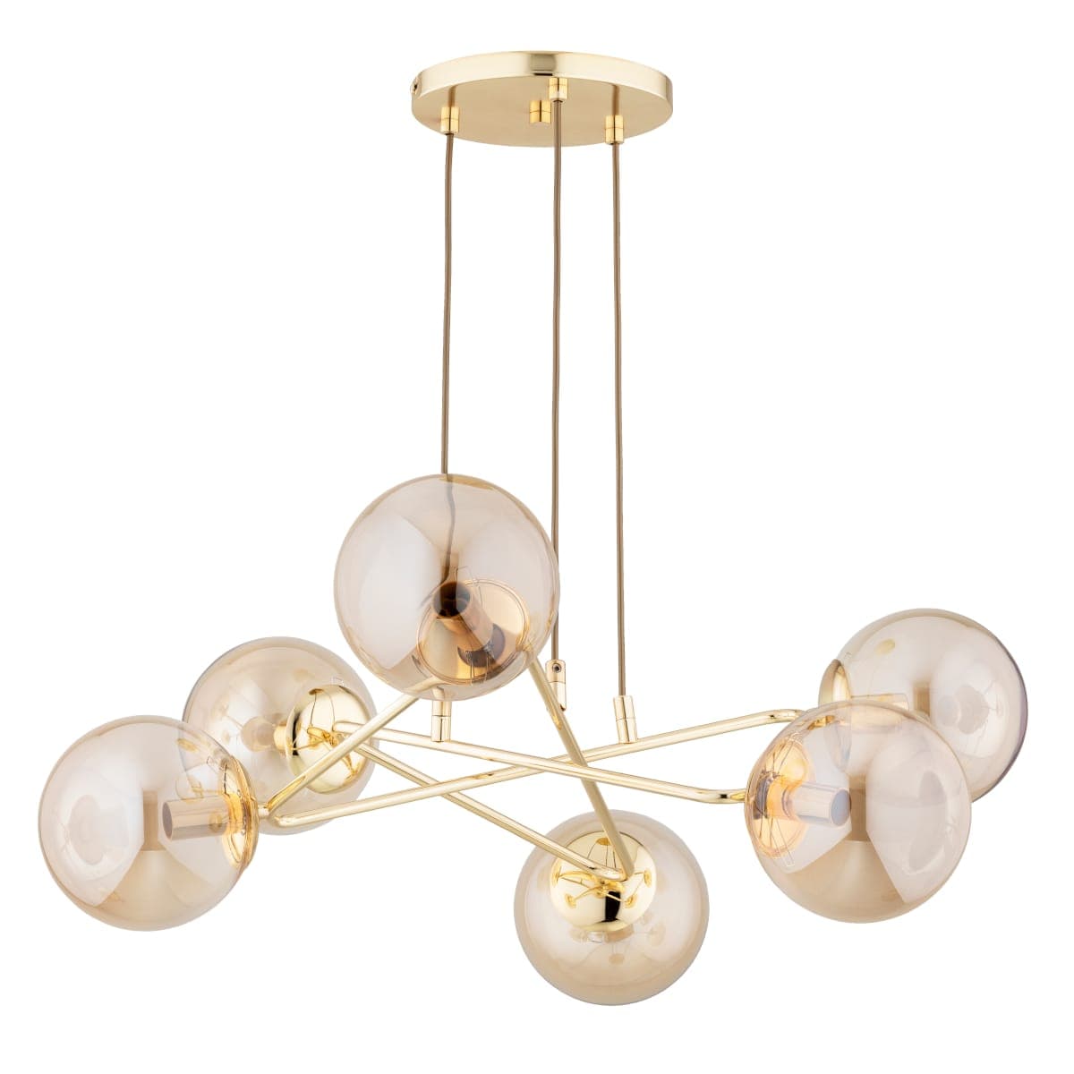 Lustra Alfa Tristan Aurie 6xE14