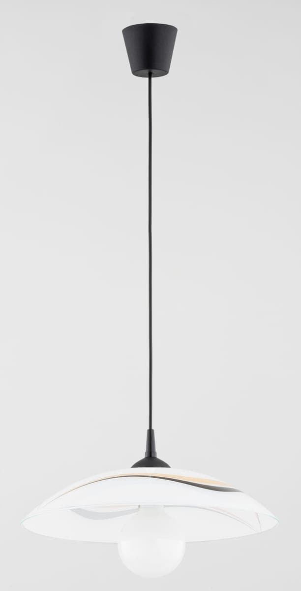 Lustra Pendul Alfa Fiołek Neagra & Alba 1xE27