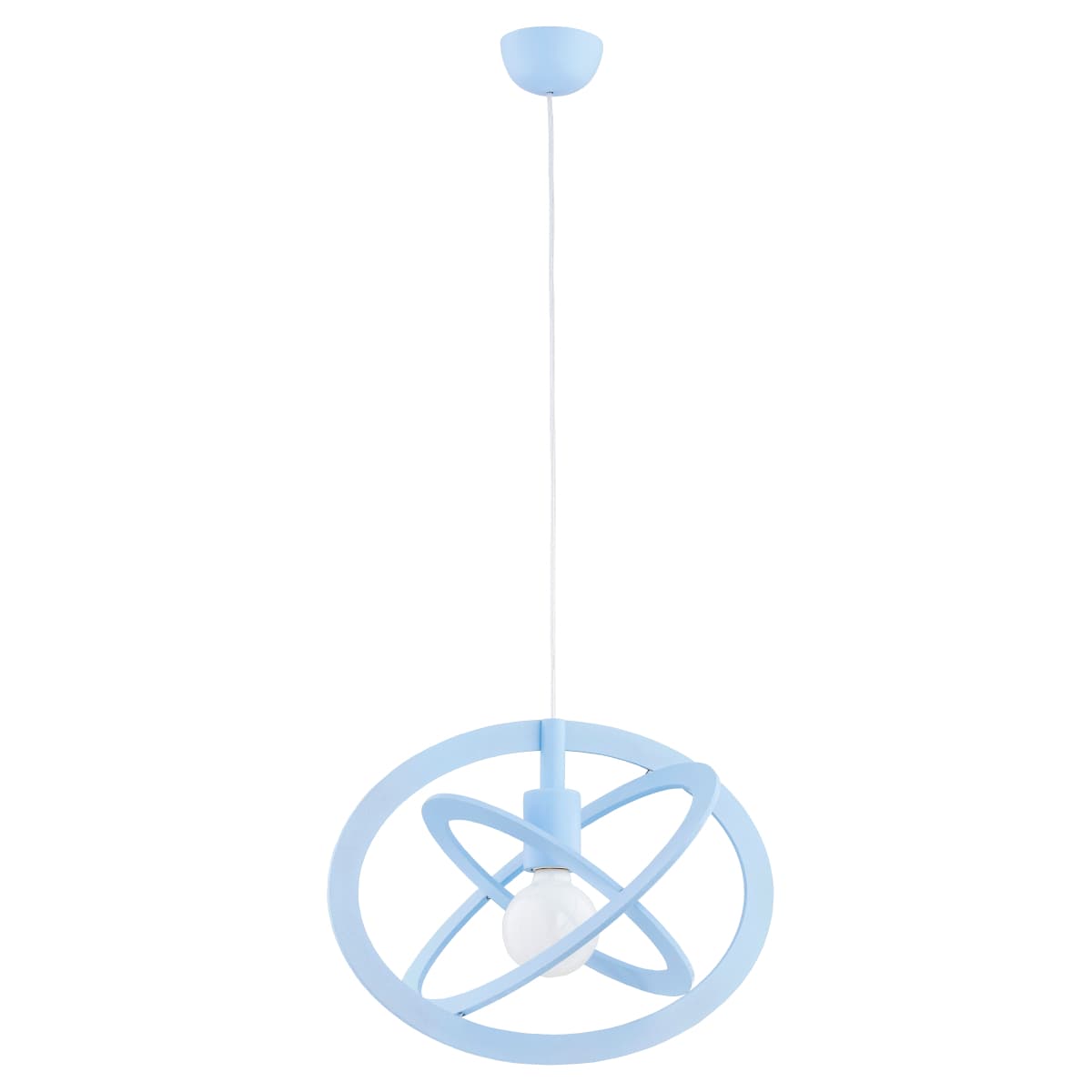 Lustra Pendul Alfa Gradi Elipse Blue 1xE27
