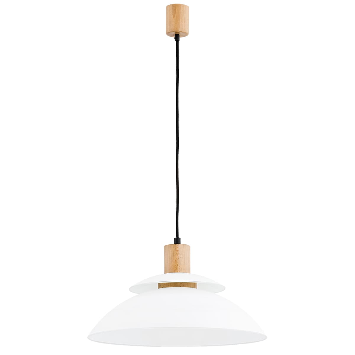 Lustra Pendul Alfa Tropic Lemn 1xE27