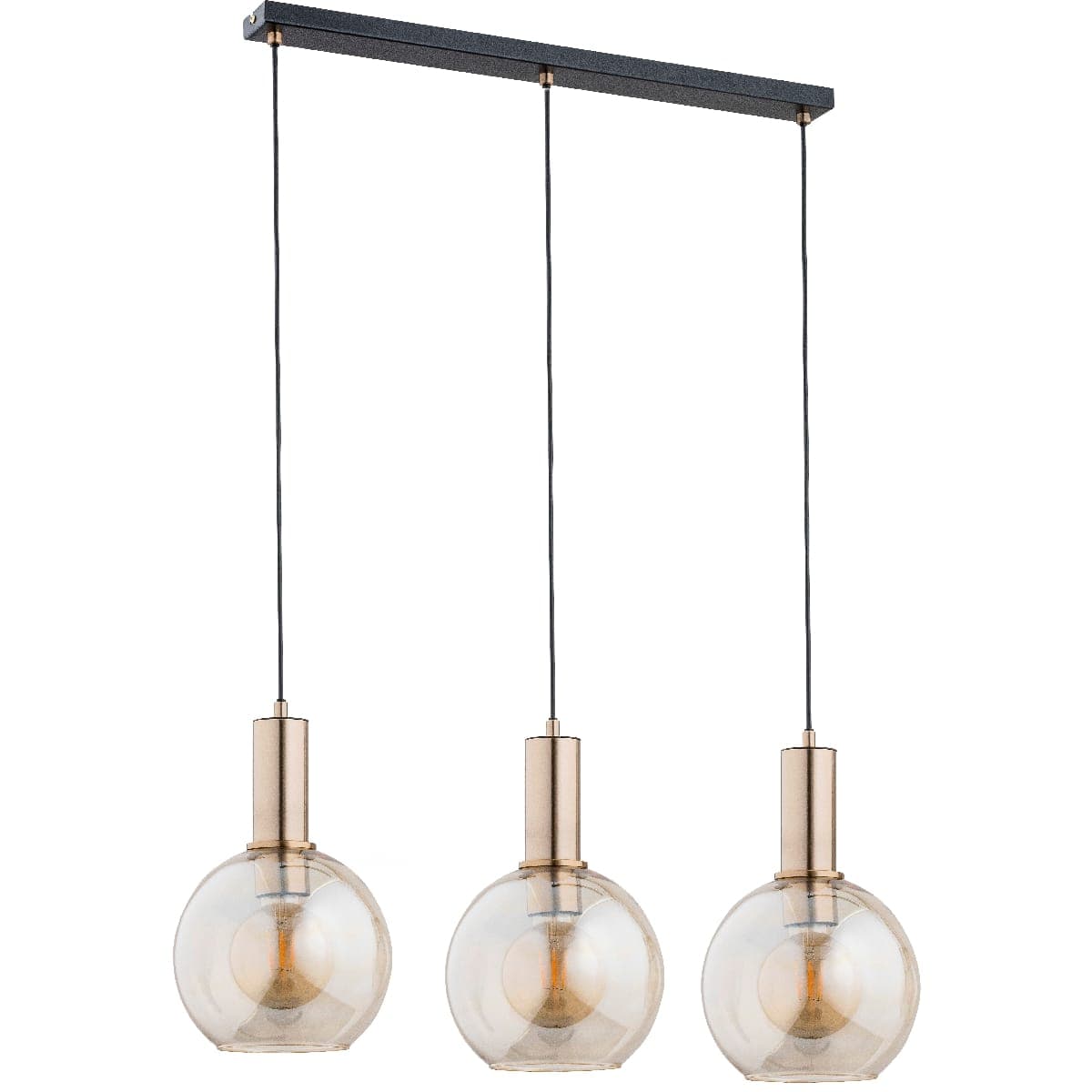 Lustra Pendul Alfa Darin Aurie 3xE27