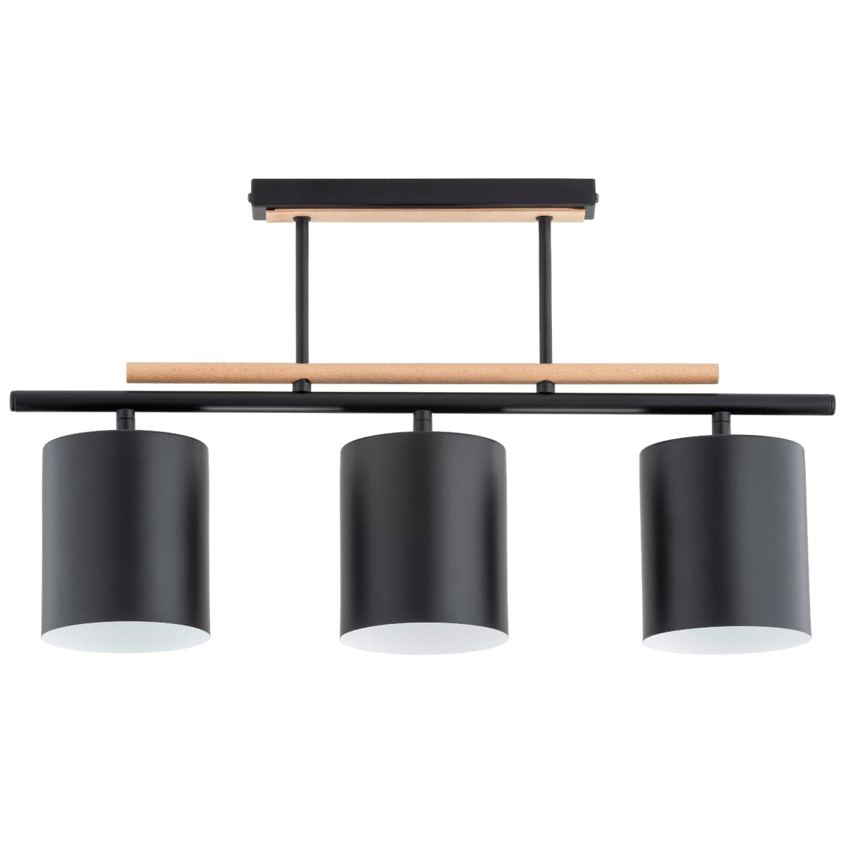 Lustra Alfa Arczi Neagra 3xE27