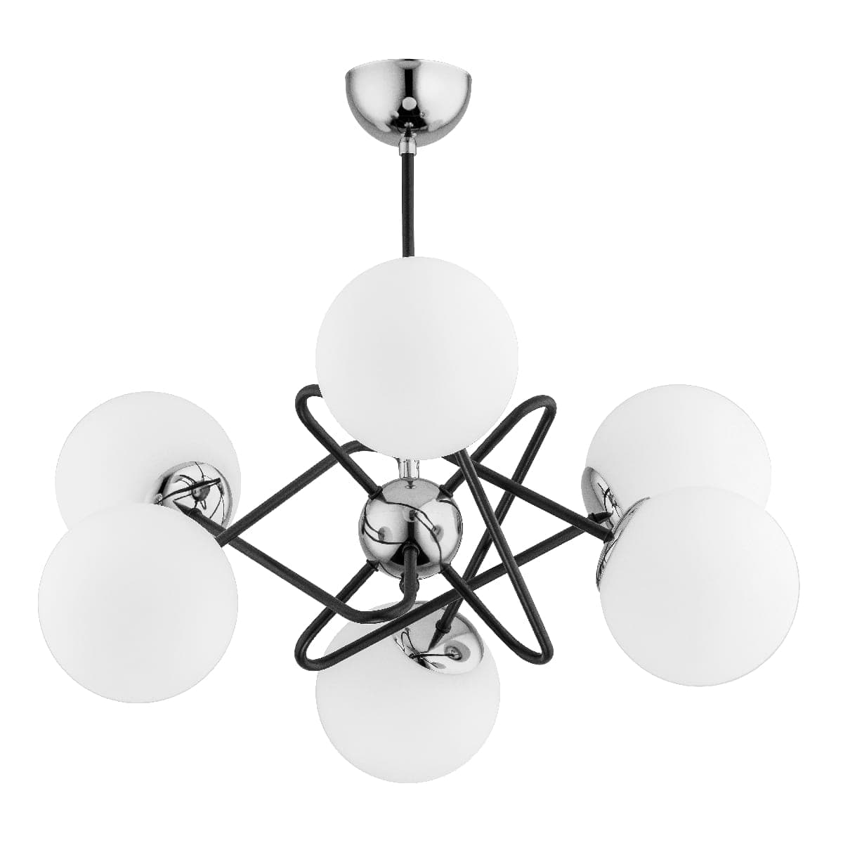 Lustra Alfa Virginia Chrome 6xE14