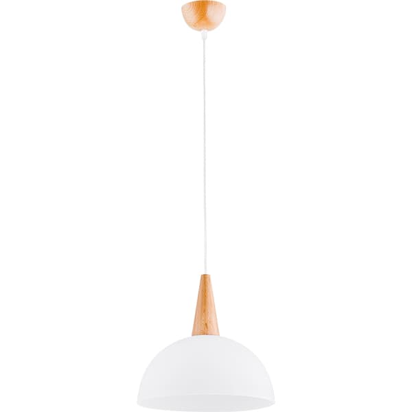 Lustra Pendul Alfa Anja Lemn 1xE27