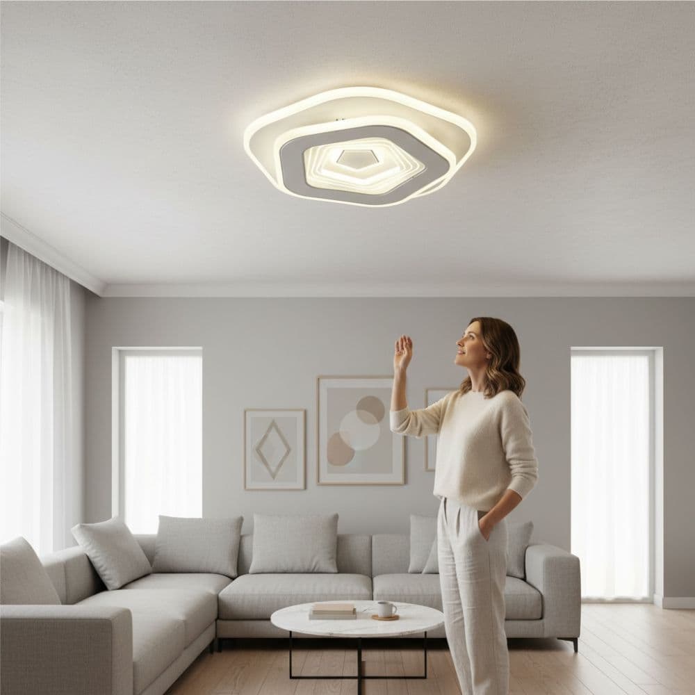 Plafoniera led 50W  3800LM 3000K/4000K/6500K 240x55mm