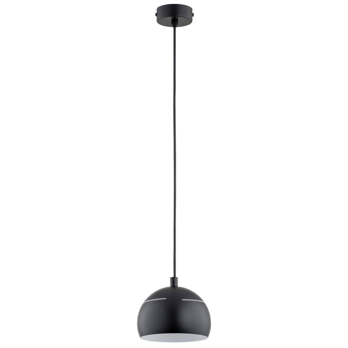 Lustra Pendul Alfa Plus Neagra 1xE14