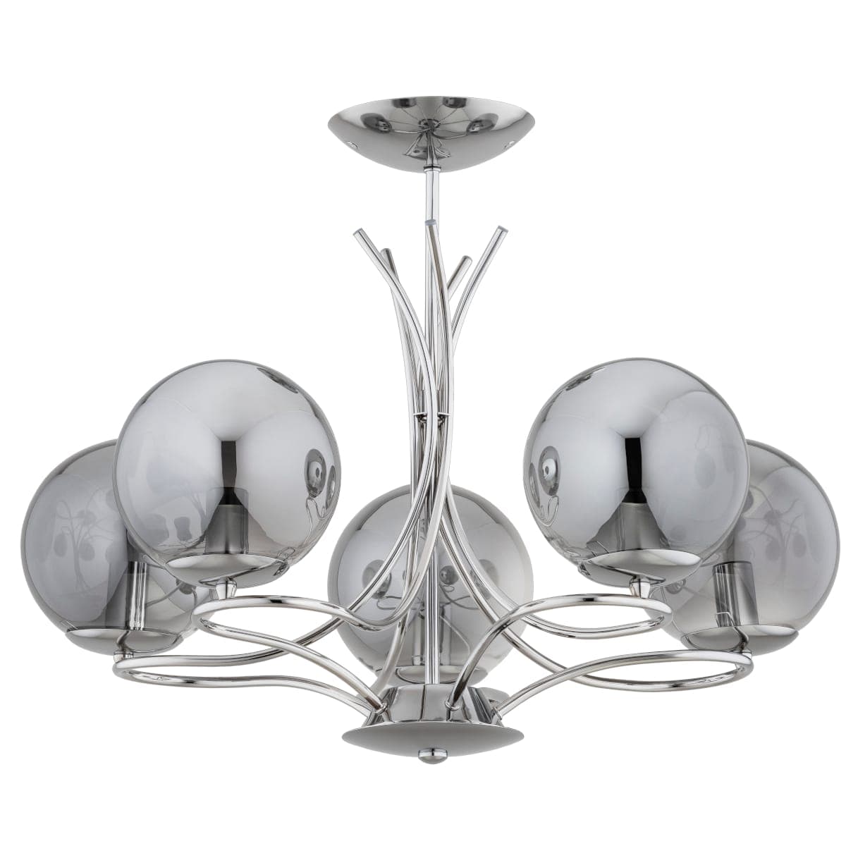 Lustra Alfa Sentia Chrome 5xE14
