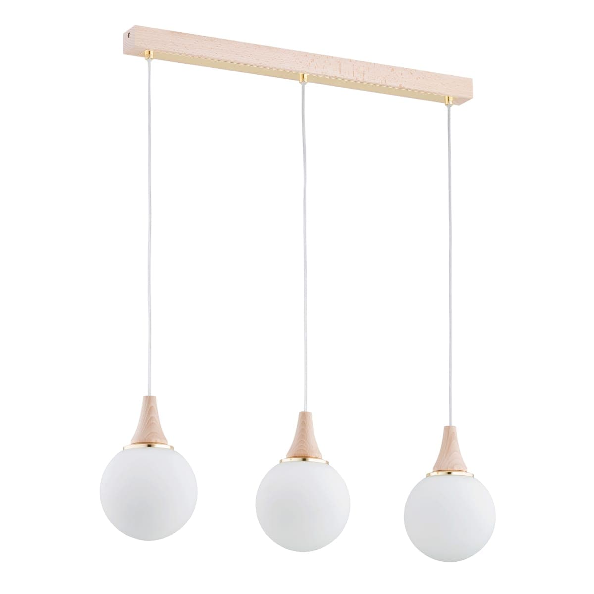 Lustra Pendul Alfa Trento Lemn 3xE14
