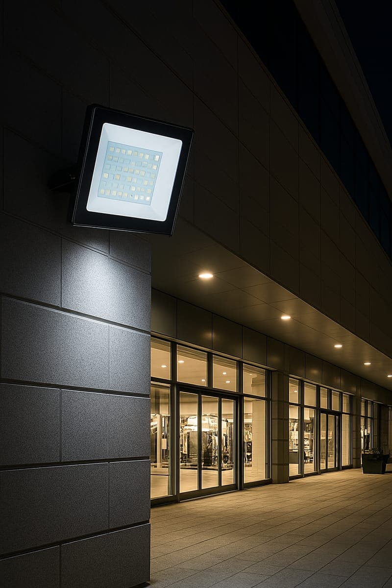 Proiector LED exterior perete 70W 5950lm IP65 6500K 218x196MM